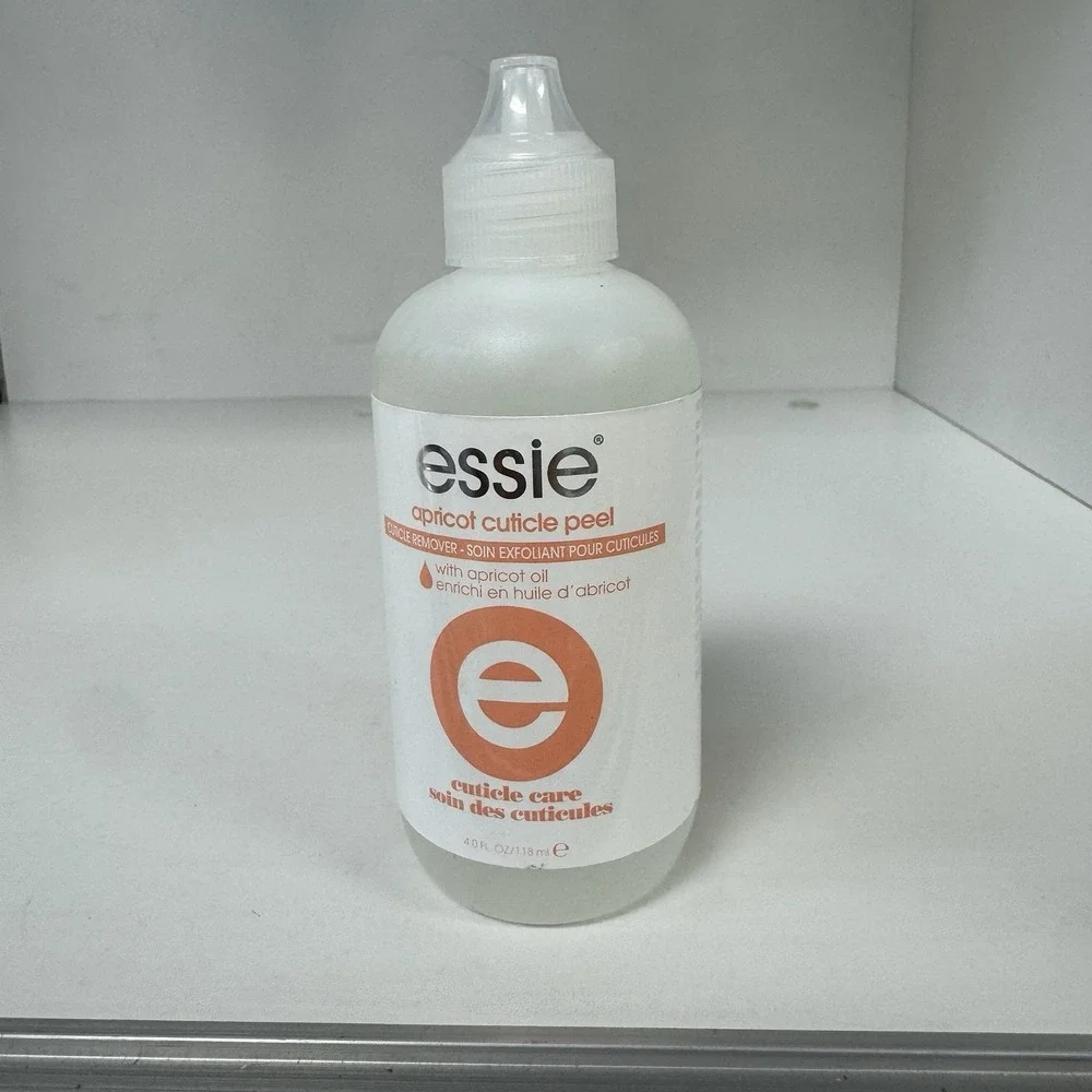 Essie Apricot Cuticle Peel Remover With Apricot Extract 4 Oz Cuticle Remover